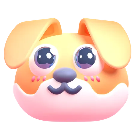 Chien  3D Icon