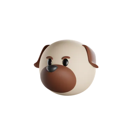 Chien  3D Icon