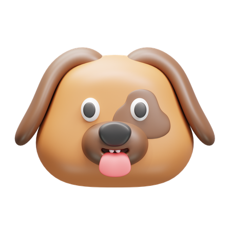 Animoji de chien  3D Icon