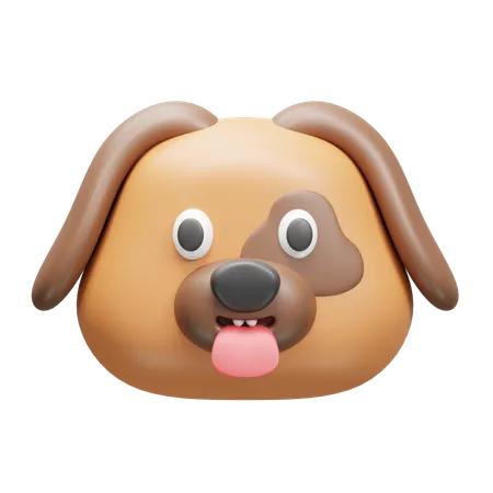 Animoji de chien  3D Icon