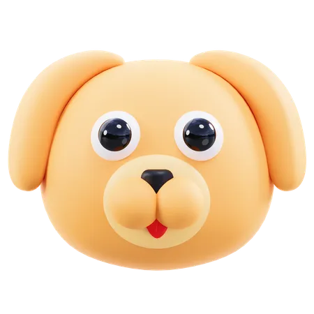 Chien en peluche  3D Icon