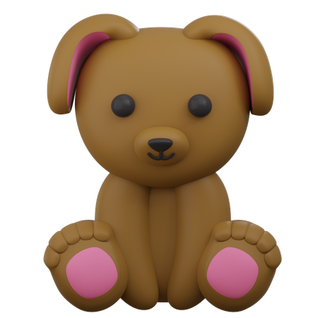 Chien mignon  3D Icon