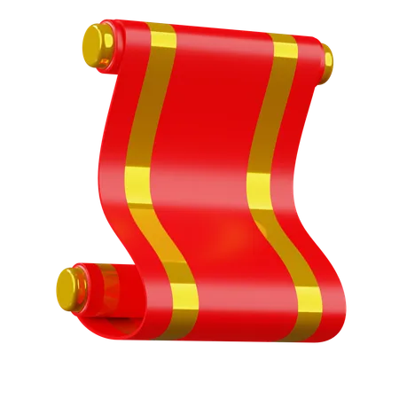 Chiense Scroll  3D Icon