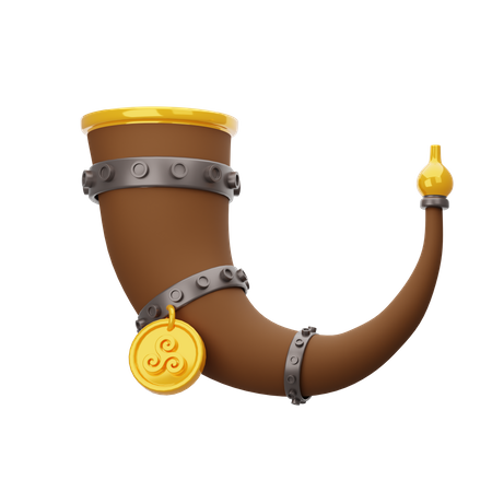 Chifre de beber  3D Icon