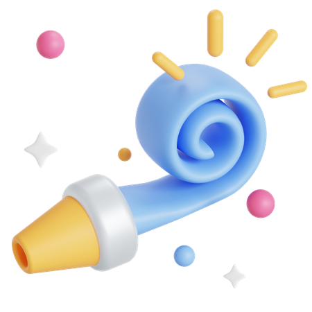 Chifres de festa  3D Icon