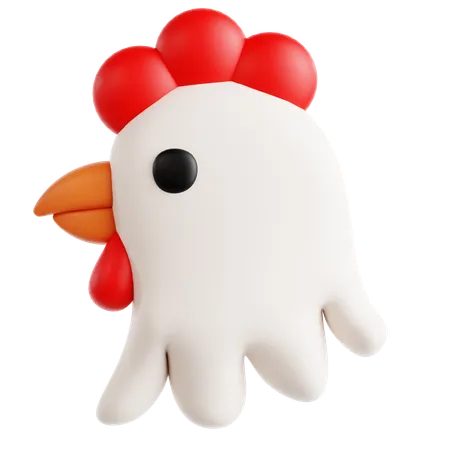 Chiken  3D Icon