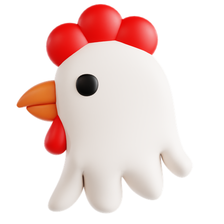 Chiken  3D Icon