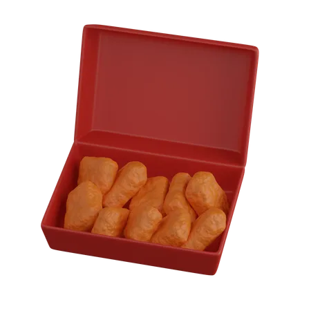 Chiken nugget  3D Icon