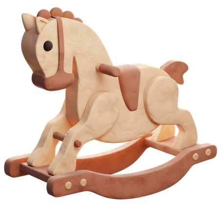 Child Horse  3D Icon