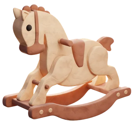 Child Horse  3D Icon