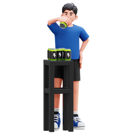 Child Playing With Tech Device  3D Icon