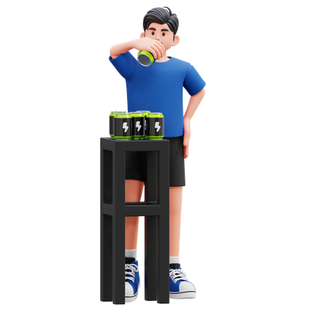 Child Playing With Tech Device  3D Illustration