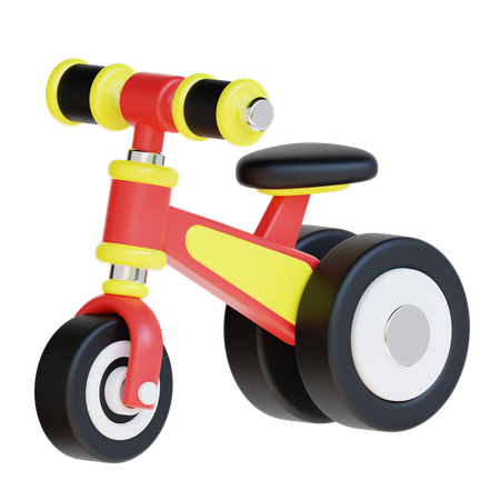 Childern Bike  3D Icon