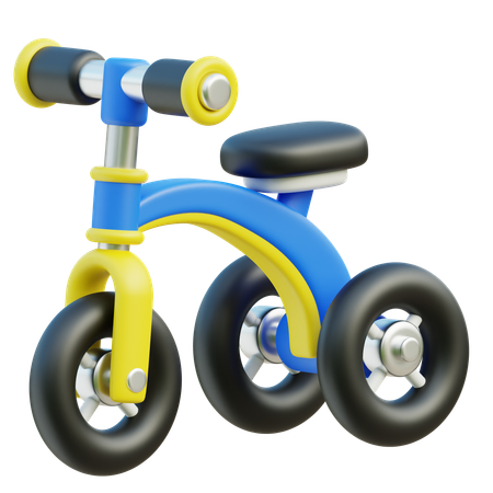 Children Bike  3D Icon