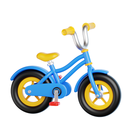 Children Bike  3D Icon