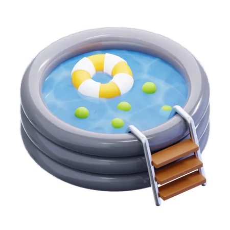 CHILDREN POOL  3D Icon