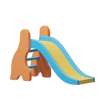 Children Slide  3D Icon