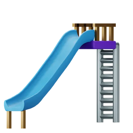 Children Slide  3D Icon