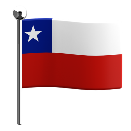 Chile  3D Icon