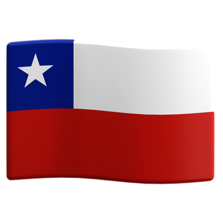 Chile  3D Icon