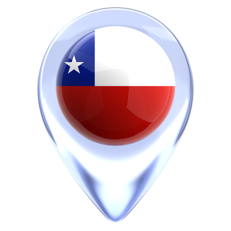 Chile  3D Icon