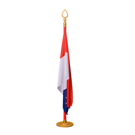 Chile Flag  3D Icon