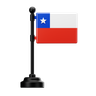 chile flag 3ds