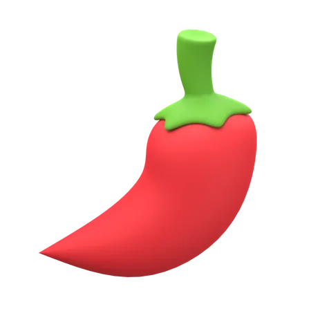 Ají picante  3D Icon