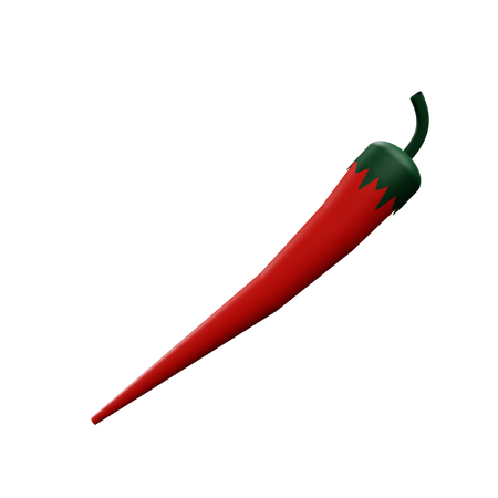 Ají picante  3D Icon