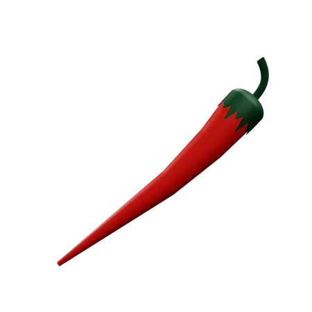 Ají picante  3D Icon