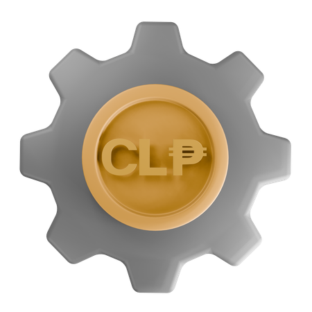 Chilean peso  3D Icon