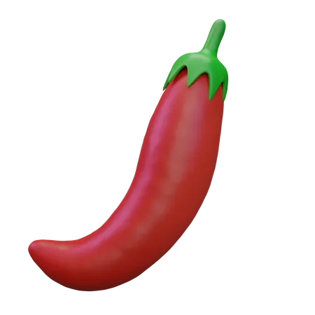 Chiles rojos  3D Icon