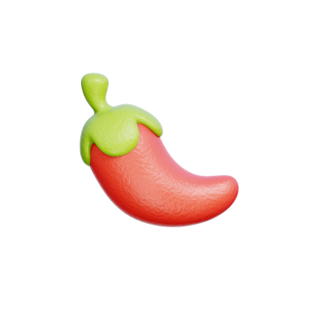 Chili  3D Icon