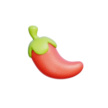 Chili  3D Icon