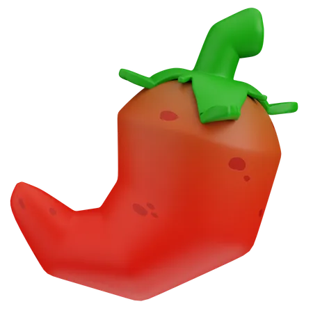 Chili  3D Icon