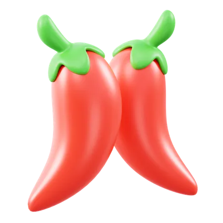 Chili  3D Icon