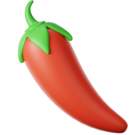 Chili  3D Icon