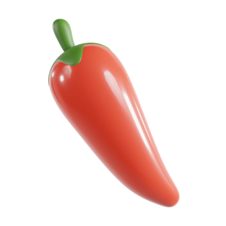 Chili  3D Icon