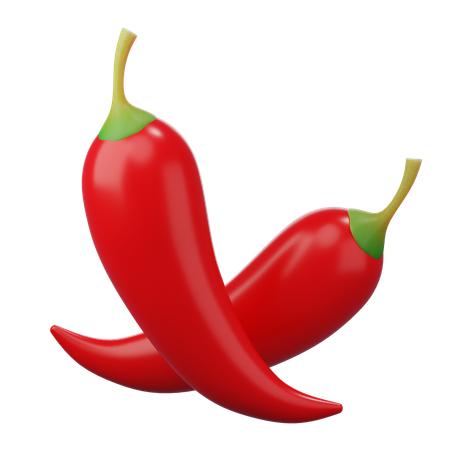 Chili  3D Icon