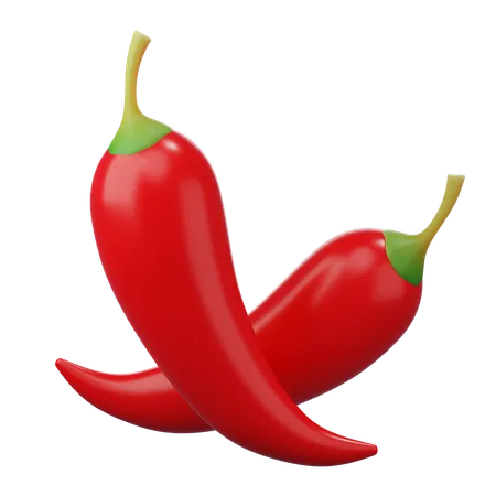 Chili  3D Icon