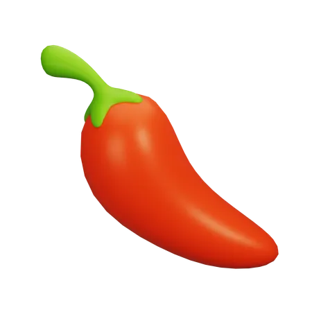 Chili  3D Icon