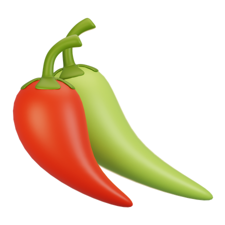 Chili  3D Icon