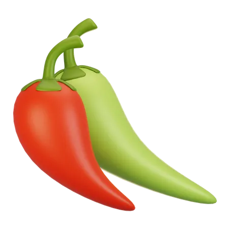 Chili  3D Icon