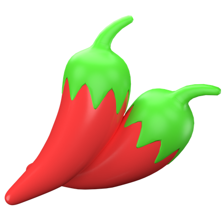 Chili  3D Icon