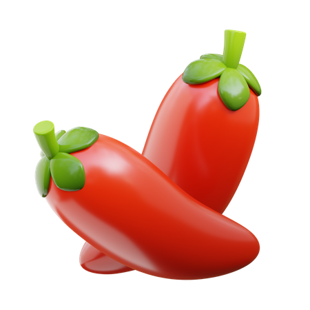 Chili  3D Icon