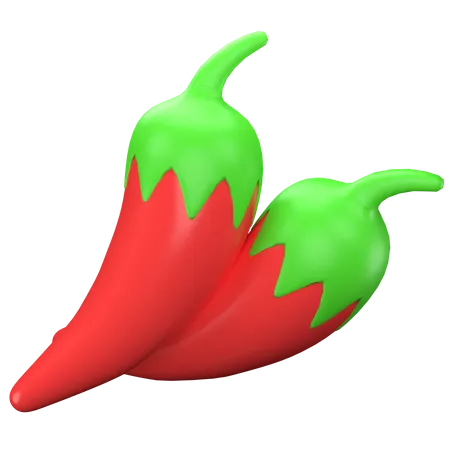 Chili 3D Icon