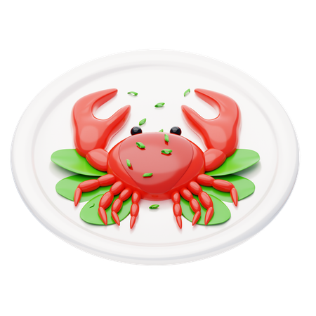 Chili Crab  3D Icon