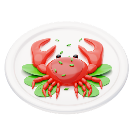 Chili Crab  3D Icon