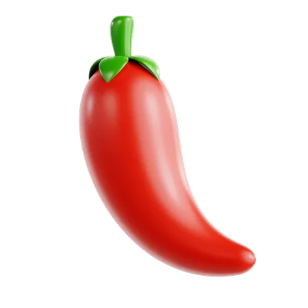 Chili Pepper  3D Icon