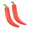 3d chili pepper illustration